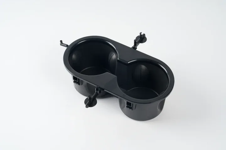 Custom Plastic Parts Black injection molded functional component