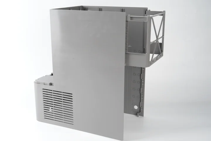 Industrial Equipment Gray injection molded housing for industrial equipment