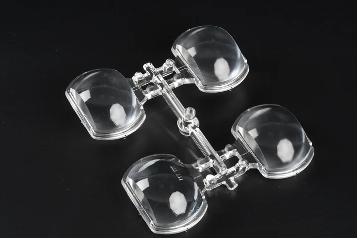 Optical / Smart Devices Transparent injection molded four-lens optical array